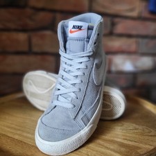 Nike Blazers Suede Grey, platinum,  MID UK size 5 EU 38, trainers, sneakers