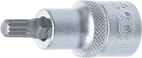 "Bgs BIT-EINSATZ, Innenvierkant 12,5 Mm (1/2\"), Innenvielzahn (FÜR Xzn) M8"