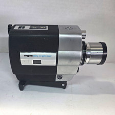 Argus 814 Super 8 Super Eight Zoom Reflex Movie Camera Black untested