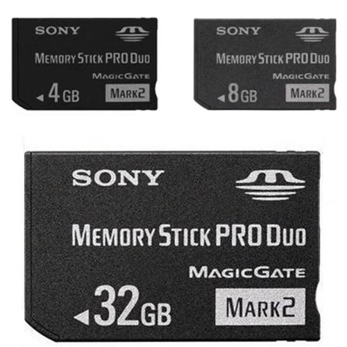 Sony 32G/16G/8G/4G Memory Stick PRO DUO MS Card For Sony Old Camera / PSP