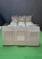 (Lot of 12) NEW  Deako 1 GANG WITH SINGLE POLE SIMPLE ROCKER SWITCH  With Covers