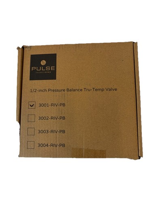 #ad #ad Pulse ShowerSpas 1 2 in Pressure Balance Tru Temp Valve Model 3001 RIV PB $49.99