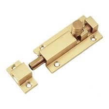 Bolt Latch Slide Lock Stainless Steel with Mounting Screws for Home Use
