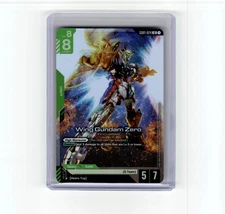 2025 Gundam Card Game Wing Gundam Zero Newtype Rising LR #GD01-024 Near Mint