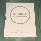 Hasbro Scrabble Vintage Bookshelf Edition Board Game, Ages 8+, 2-4 Players