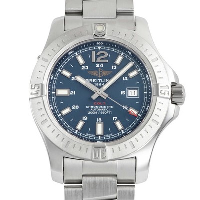 Used BREITLING Colt GMT A173C06PCS A17388 Wrist watch Men