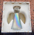 Simon Designs Crystal Iridescent Angel w/Amber Wings NIB SDANGELW — photo 1
