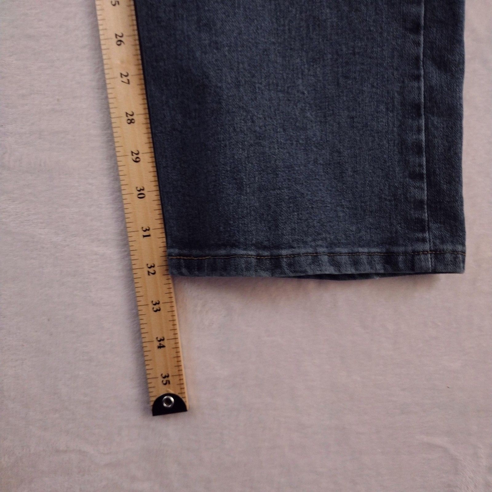 Wrangler Relaxed Fit Jeans Mens 36x32 Blue Medium Wash Comfort Stretch image 7