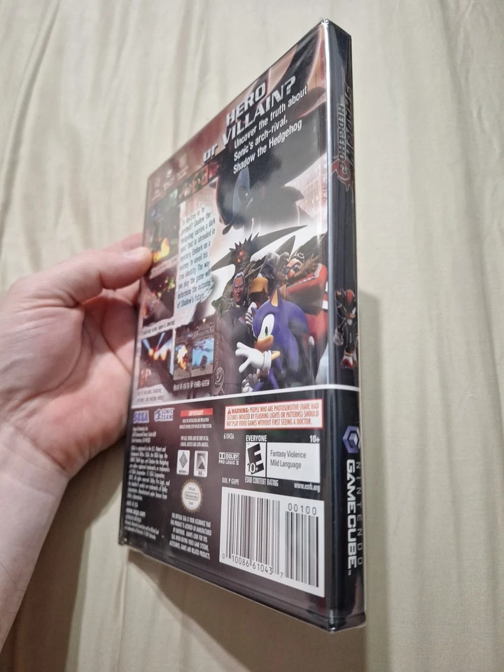 Shadow the Hedgehog for Nintendo GameCube- Factory Sealed New Personal Sonic - Image 3 of 4