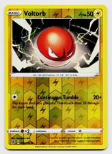 Voltorb Reverse Holo Pokemon SWSH02: Rebel Clash 056/192 NM