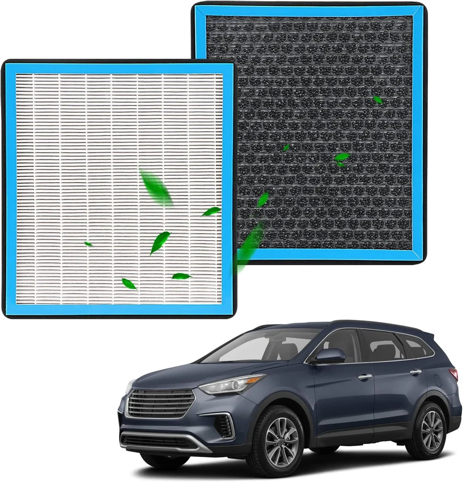 Filtro de aire de cabina HEPA para GMC TERRAIN 2010-2017 HYUNDAI AZERA 2012-2017 CF11819 Foto 2 de 4