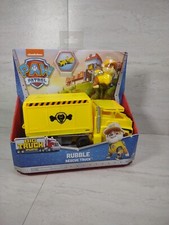 Paw Patrol Rubble Big Truck Pups Themed Vehicle Rescue Truck HTF