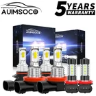 For Honda Pilot 2006-2018 Combo LED Headlight High Low Fog Light Bulbs Kit 6500K