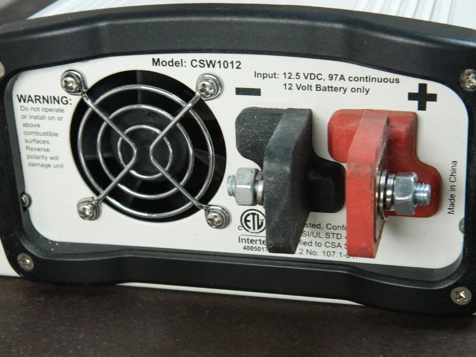 Magnum Dimensions pure sine wave inverter model csw 1012 - Image 4 of 4