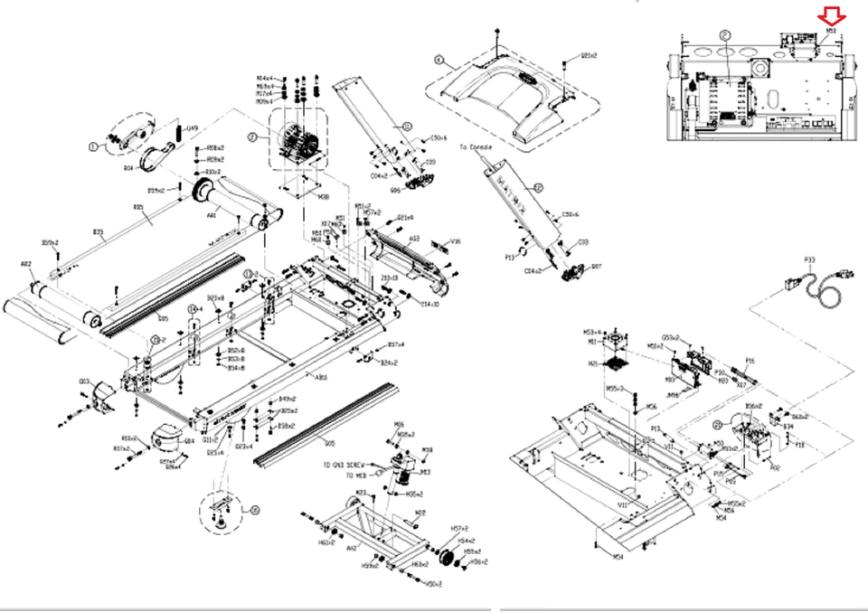 Matrix Vision Fitness Treadmill ROHS Filter 20A 125/250V 1000211092 Foto 2 de 2