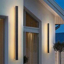 LED Effektleuchte Außen 30-100cm Wandleuchte Deckenleuchte Flurlampe Wandlampe