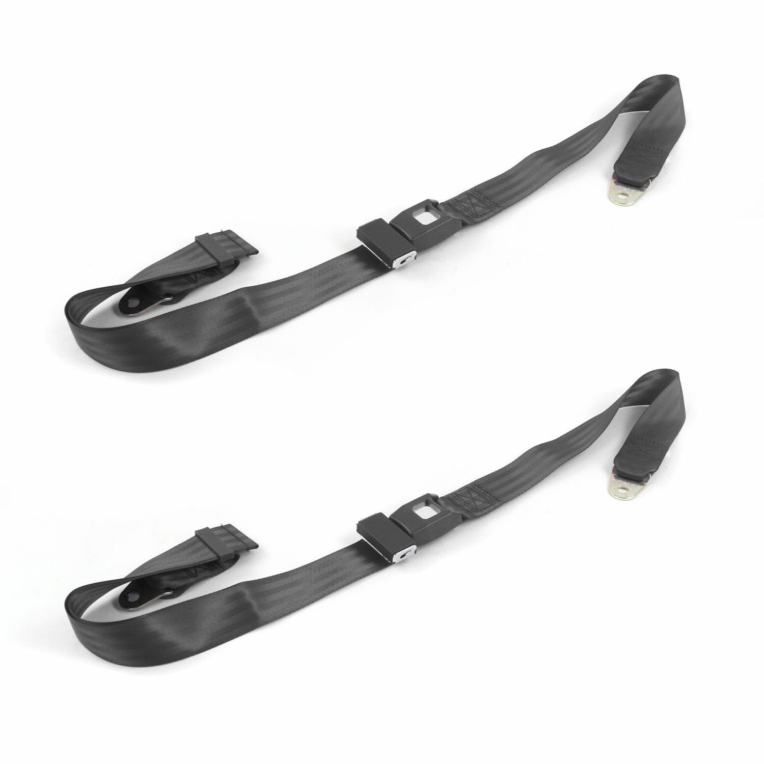 Ford Truck 1961 - 1966 Airplane 3pt Charcoal Seat Belt Kit w