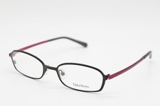NEW VERA WANG V027 BK BLACK PINK AUTHENTIC EYEGLASSES 48-17