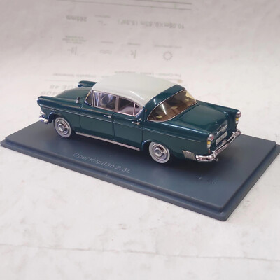 REX Juwel Opel Kapitan 　未使用 NEO 1/43 Scale Resin Model Opel Kapitan 2.5L Green/White 1958 | eBay