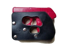 Pocket Holster Fits Ruger LCP 380 CRIMSON TRACE LASER Black Leather