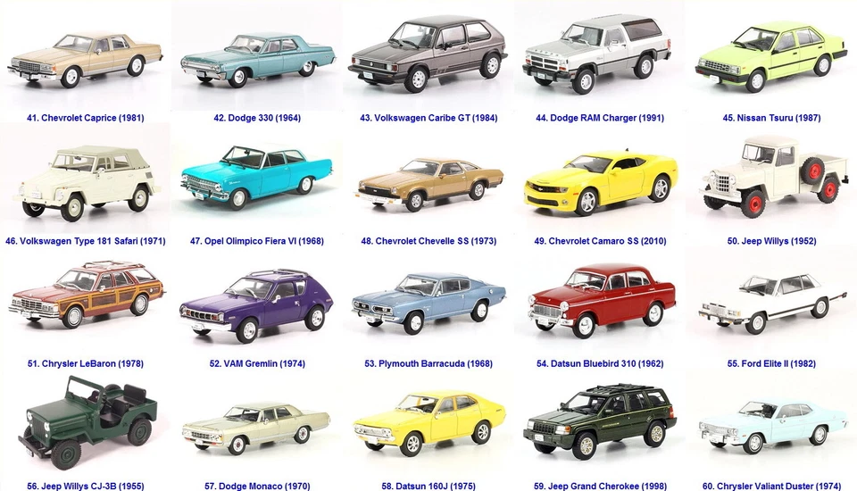 Grandes Autos Memorables Mexico 1-43  DeAgostini    Altaya - Immagine 4 di 4