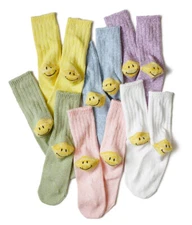 * Kapital Capital Smiley Heel Hold Socks 6colors Made in Japan New