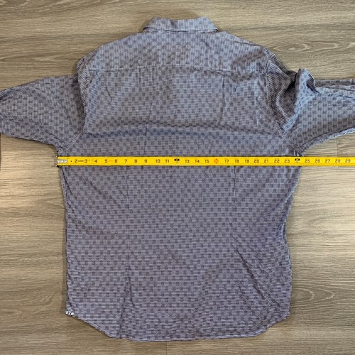 Robert Graham Shirt Mens 3XL Tailored Fit Navy White Button Up Modern Americana - Picture 7 of 10