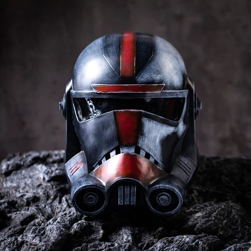 Máscara de cazador de Star Wars escuadrón clon casco portátil colección cosplay utilería regalo - Imagen 14 de 25