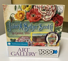 Art Gallery John A Salzer Seed Co 1000 piece Jigsaw Puzzle * NEW Smithsonian