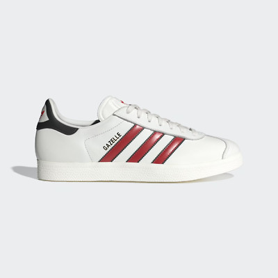 Adidas GAZELLE Men's Sneakers IG6211 Core White/Better Scarlet/Core Black