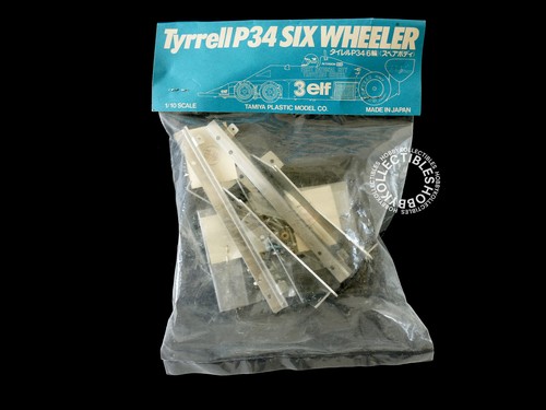 Tamiya Vintage 1/10 RC Tyrrell P34 Six Wheeler Body Parts Set BOX DAMAGED SP1051 - Picture 6 of 24
