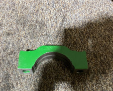 (QTY 2) Bearing Cap 1.51in x  8in, Steel, Green