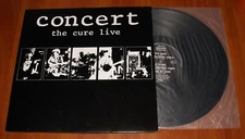 THE CURE LIVE CONCERT LP *RARE* ORIGINAL GREEK 1st PRESSING VINYL POLYGRAM 1984