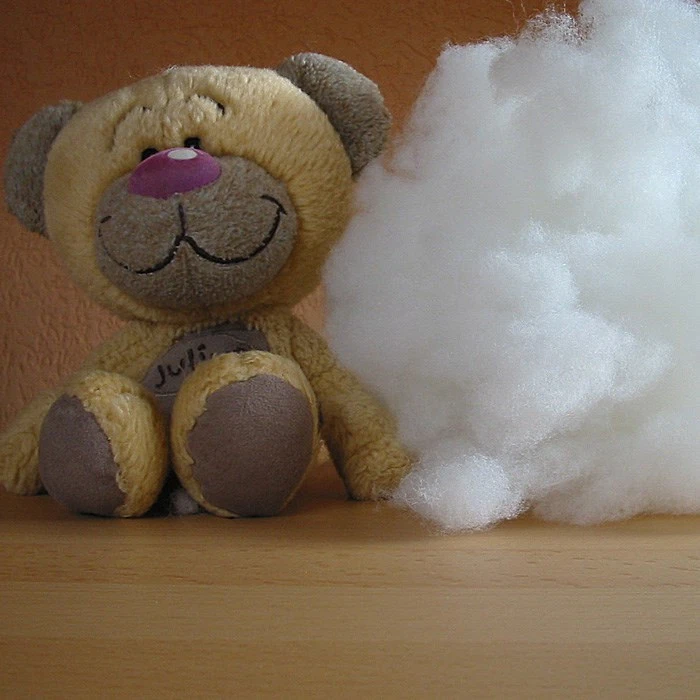 2000g hochbauschige Füllwatte Bastelwatte Stopfwatte Watte Kissenfüllung Bären