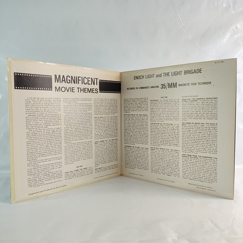 Magnificent Movie Themes Enoch Light And The Light Brigade Command Vinyl Record - Picture 6 of 9