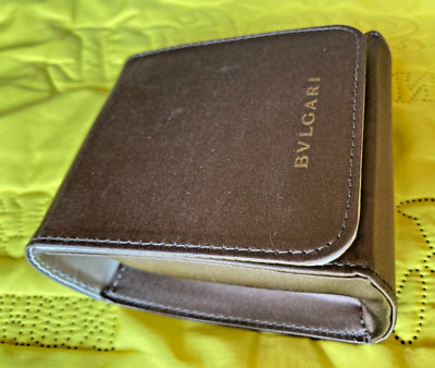 Authentic BULGARI Customer  Care Case Good Condition #R77