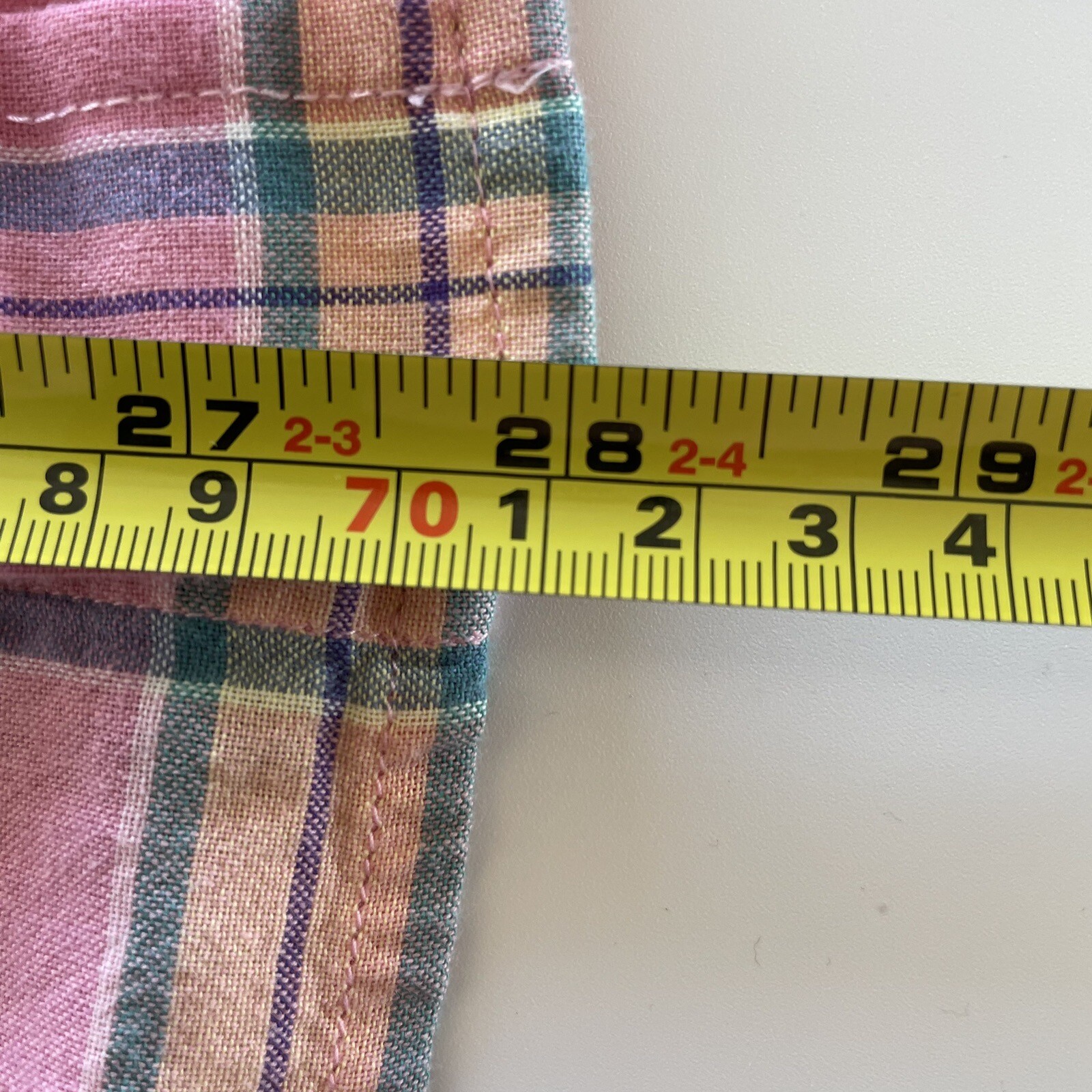 PENDLETON SURF MADRAS Button Down Shirt Size Larg… - image 7