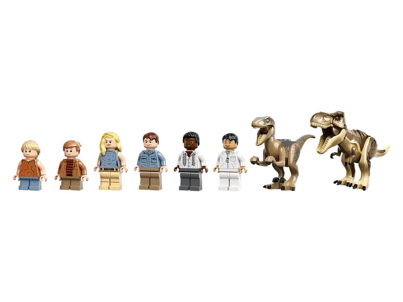 Lego Visitor Center: T. rex & Raptor Attack 76961 Jurassic Park