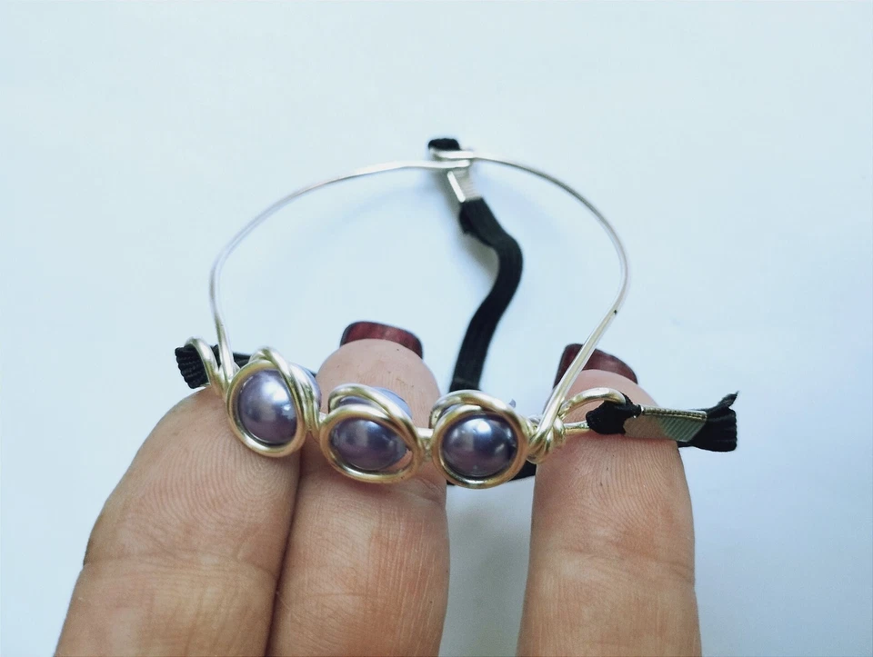 Penisschmuck Intim Blau Perle Penis Manschette Armband Ohne Piercing Herren Schmuck - Bild 3 von 4