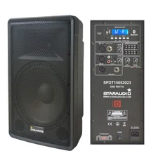 15" Powered Loudspeaker Active DSP Speaker TWS PA Audio Speaker for KTV Karaoke