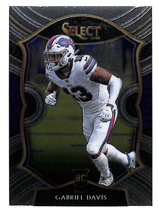 2020 Panini Select #82 Gabriel Davis Concourse rookie RC cards Bills