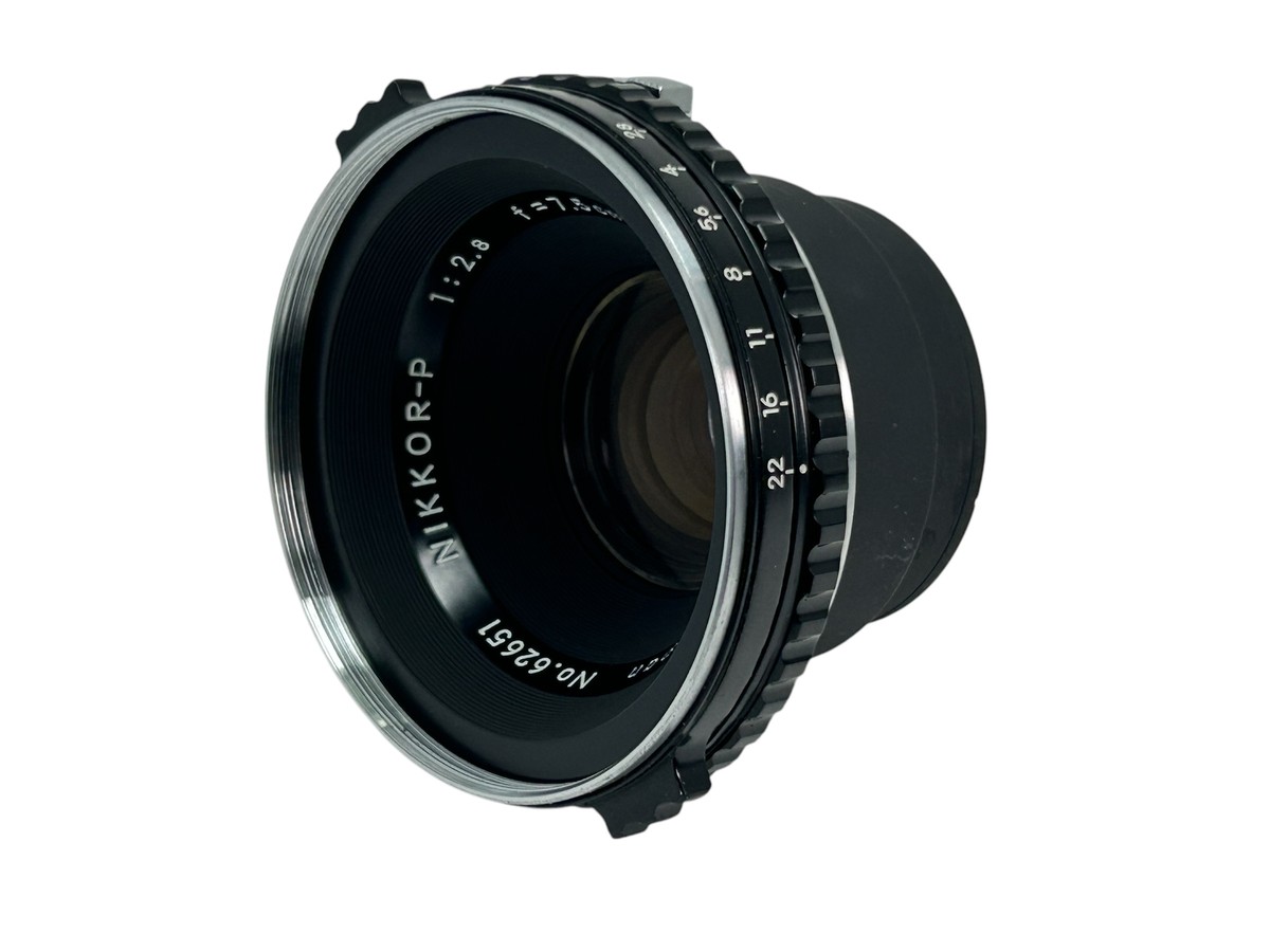 Zenza BRONICA S2 後期 NIKKOR-P 75mm F2.8 Vintage Top MINT] ZENZA BRONICA S2 Film Camera Nikkor-P 75mm