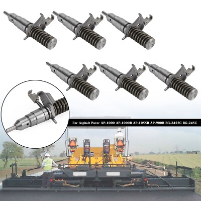 6PCS Fuel Injectors 1278216 127-8216 Für Caterpillar 3116 3114 3126 3126B