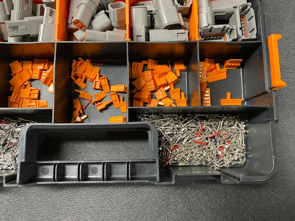 🔥642 PC DTM DEUTSCH CONNECTOR KIT STAMPED CONTACTS for 20-24 AWG WIRE🔥 - Image 4 of 4