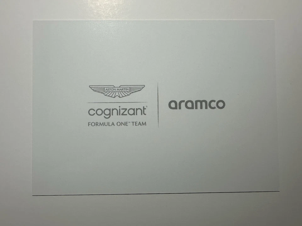 Sebastian vettel signed autograph card Aston Martin Racing-Formula 1 Driver card - Image 3 of 3