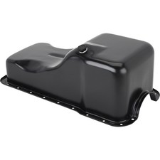 1962-82 Small Block Ford 221-260-289-302 Black Oil Pan For Trucks And Vans