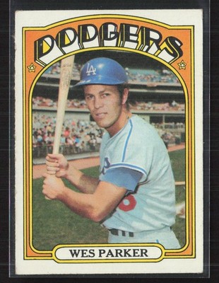 1972 Topps #265 Wes Parker - EX/EX+ Set Break!