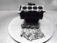 2012 09-12 Kawasaki ZX600 ZX6R Crankcase Crank Case Engine Motor Block Piston