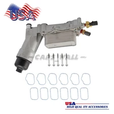 Engine Oil Cooler Filter Housing Assembly Fit Dodge Chrysler Jeep 2011-2016 3.6L