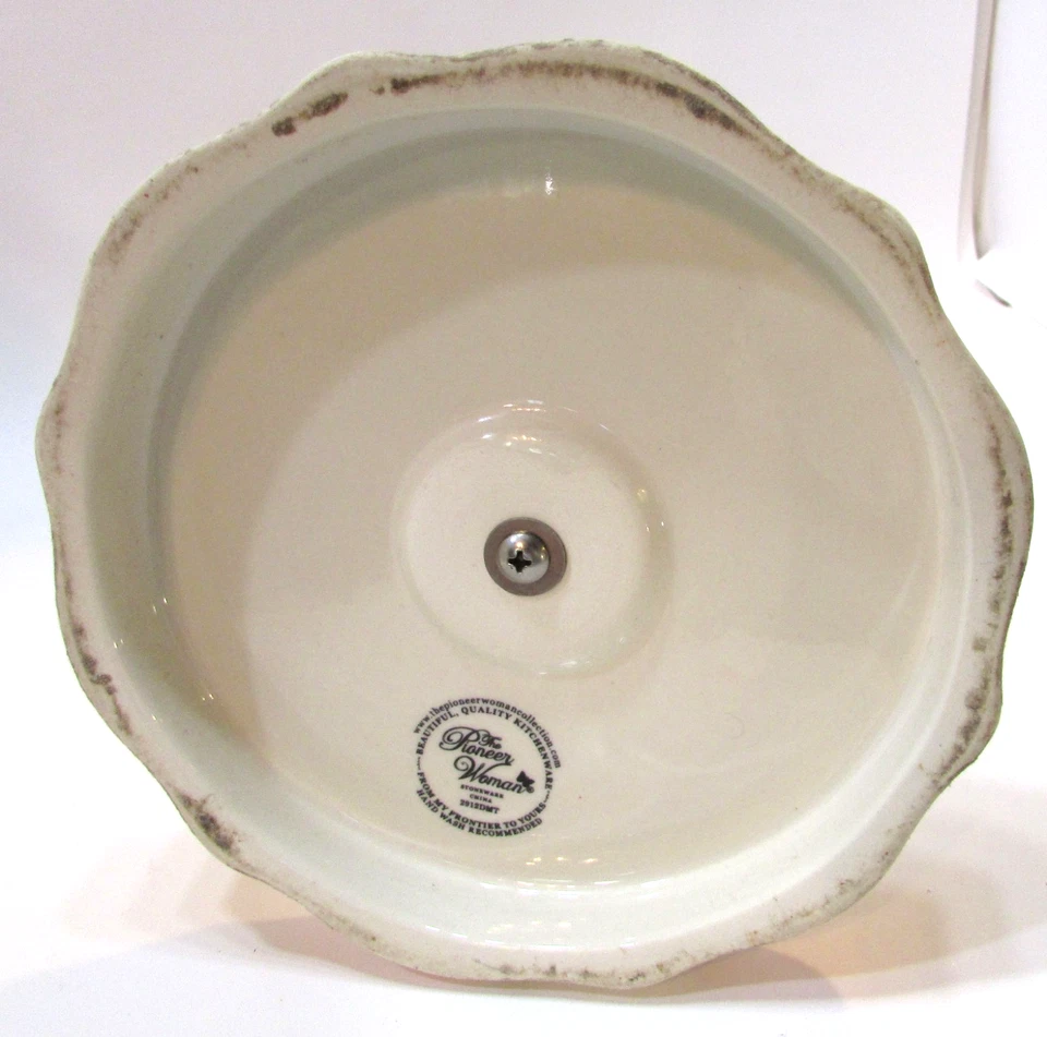 Toallero vertical acrílico madera porcelana floral mujer pionera vintage Foto 4 de 4